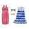 Set de haine si accesorii pentru papusi, Barbie, JJN94