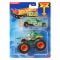 Set 2 vehicule, Hot Wheels, Monster Truck, Ragesaur, 1:64, JJT55