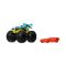 Set 2 vehicule, Hot Wheels, Monster Truck, Slam Prix si Prix Collision, 1:64, JJT57