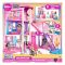 Set casa de papusi Barbie Dream Land, Dreamhouse, 65 piese, JKG84