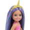 Papusa Barbie, Unicorn Chelsea Fantasy, Mov, JKH58
