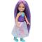 Papusa Barbie, Royal Chelsea Fantasy, Mov, JKH60
