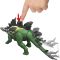 Figurina articulata, Jurassic World Survival, Wild Roar, Stegosaurus, JKL85