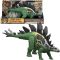 Figurina articulata, Jurassic World Survival, Wild Roar, Stegosaurus, JKL85