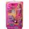 Papusa cu accesorii, Barbie, Family&Friends, Malibu Endless Adventure, JMJ47