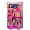 Set de joaca cu papusa, Barbie, Careers Teacher, JMK16