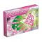 Joc de constructie magnetic Geomag Pink, 68 piese