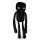 Jucarie de plus Minecraft Core Enderman, 18 cm