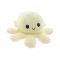 Jucarie de plus cu doua fete Octopus Flip Flop, Caracatita, Roz, 20 cm