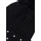 Caciula tricotata, decorata cu margelute Minoti, KG HAT, negru