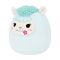 Jucarie de plus, Squishmallows, Lama Lorna, 19 cm
