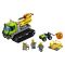 LEGO® City - Tractor cu senile pentru Vulcan (60122)