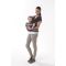 Marsupiu bebe BABYMOOV Bay Wrap - Grey Hibiscus