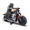 Motocicleta cu telecomanda Maisto Harley-Davidson Nightster XL 1200N, Portocaliu
