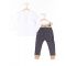 Set bluza cu imprimeu si pantaloni sport Japan Mushi