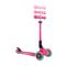 Trotineta pliabila cu 3 roti luminoase, Globber, Junior, Roz