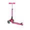 Trotineta pliabila cu 3 roti luminoase, Globber, Junior, Roz