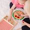 Set de joaca din lemn, Melissa & Doug, Petrecere cu Pizza, 36 piese, 6074863
