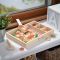 Set de joaca din lemn, Melissa & Doug, Petrecere cu Pizza, 36 piese, 6074863