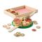 Set de joaca din lemn, Melissa & Doug, Petrecere cu Pizza, 36 piese, 6074863