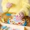 Set de joaca din lemn, Melissa & Doug, Tortul Aniversar, 34 piese, 6074876