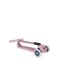 Trotineta pliabila cu 3 roti luminoase, Globber, Primo, Roz