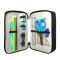 Penar echipat cu 3 compartimente, Keyroad, Albastru, 52 piese