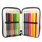Penar echipat cu 3 compartimente, Keyroad, Albastru, 52 piese