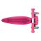 Trotineta 3 in 1 cu scaun si roti luminoase, Globber, Go Up Active, Roz