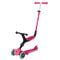 Trotineta 3 in 1 cu scaun si roti luminoase, Globber, Go Up Active, Roz