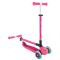 Trotineta 3 in 1 cu scaun si roti luminoase, Globber, Go Up Active, Roz