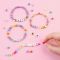 Set de creare bratari, Make It Real, Say Yes Alphabet Bead Bracelet, 1008 piese