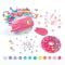 Set aplicator si accesorii pentru par, Make It Real, Snap N Glam, Hair Styling, 167 piese