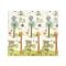 Covoras de joaca termic, Lorelli, din spuma XPE, design cu doua fete, pliabil, impermeabil, 180 x 200 cm, Best Friends and Stars