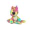 Jucarie mini de plus parfumata, Bubble Pops, S1, Raspberry Burst Unicorn, 23 cm