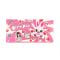 Jucarie mini de plus parfumata, Bubble Pops, S1, Strawberry Snuggle Bunny, 23 cm