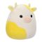 Jucarie de plus, Squishmallows, Vacuta Bodie, 19 cm