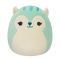 Jucarie de plus, Squishmallows, Veverita Fuyuki, 19 cm