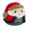 Jucarie de plus, Squishmallows Xmas, Mos Craciun Nick, 19 cm