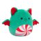 Jucarie de plus, Squishmallows Xmas, Liliacul Ricardo, 19 cm