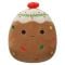Jucarie de plus, Squishmallows Xmas, Prajitura cu fructe Maldon, 19 cm