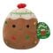 Jucarie de plus, Squishmallows Xmas, Prajitura cu fructe Maldon, 19 cm