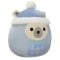 Jucarie de plus, Squishmallows Xmas, Ursul Polar Brooke, 19 cm