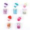 Set cosmetice cu aroma fructata, Make It Real, Beauty Cosmetics Vending Machine, 8 piese