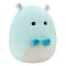 Jucarie de plus, Squishmallows, Hipopotamul Hank, 19 cm
