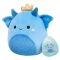 Jucarie de plus, Squishmallows, Regele Goblin Joon, 19 cm