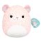 Jucarie de plus, Squishmallows, Phaedra The Pink Leopard, 19 cm