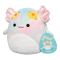 Jucarie de plus, Squishmallows, Axolotl Tinley, 19 cm