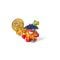 Figurina surpriza cu accesoriu, Piratix, Golden Treasure
