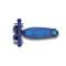Trotineta pliabila cu 3 roti si lumini LED, Micro, Maxi Deluxe, Navy Blue